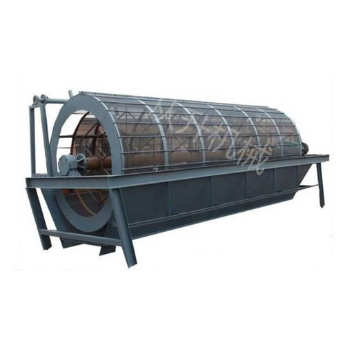 大型攪拌站用的80型篩沙機從升砂粒分級滾筒篩分設備